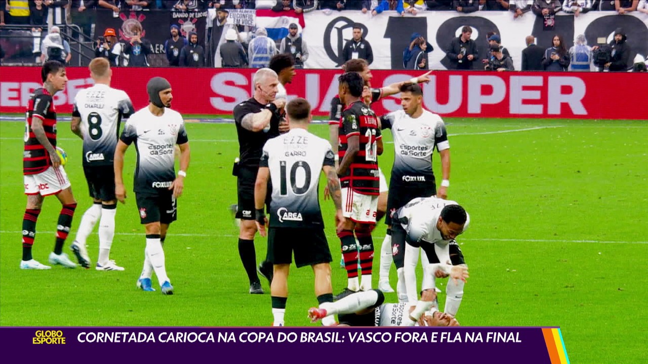 Cornetada carioca na Copa do Brasil: Vasco fora e Fla na final