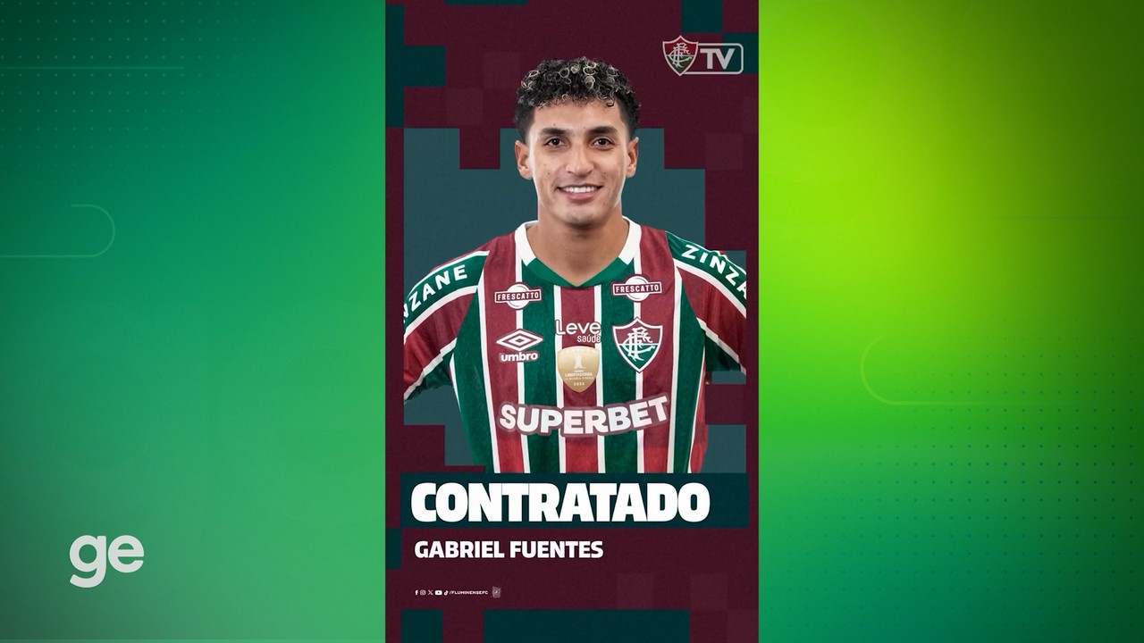 Fluminense anuncia a contratação de Gabriel Fuentes