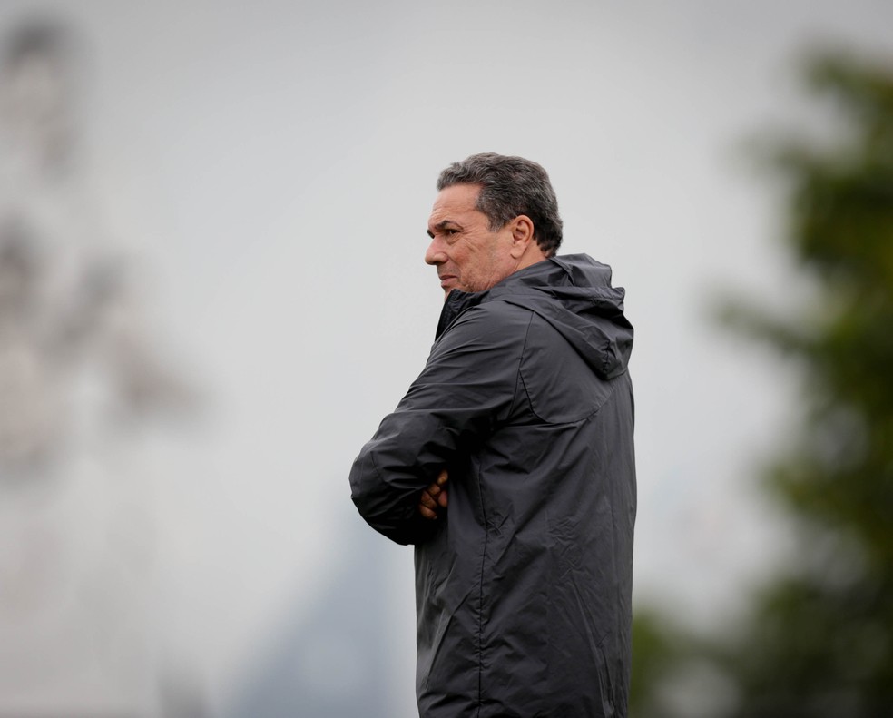 Vanderlei Luxemburgo no Corinthians — Foto: Rodrigo Coca/Ag. Corinthians