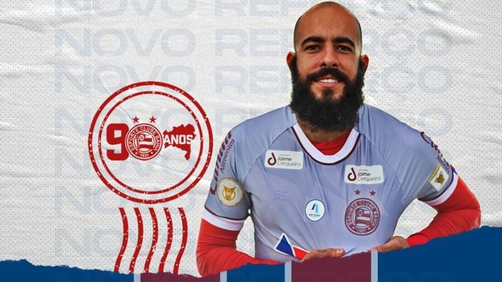 Ex-Bahia é anunciado como novo reforço de clube de Rondônia