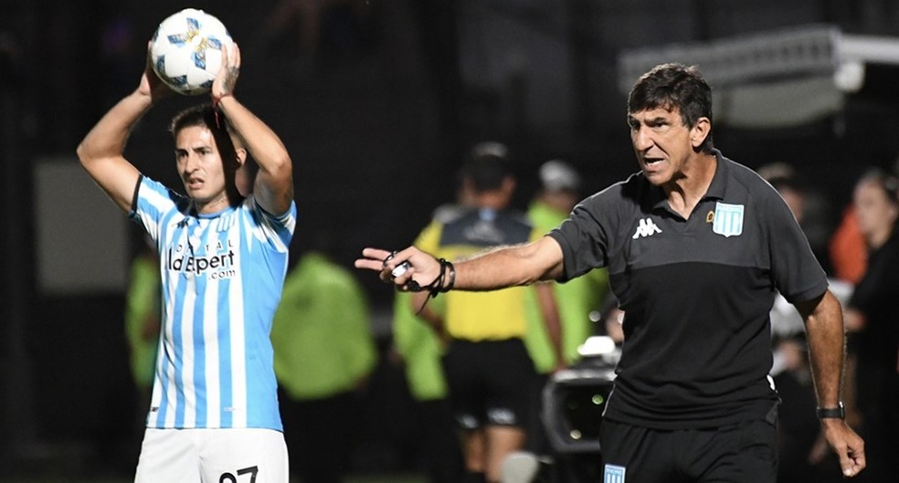 Gustavo Costas, técnico do Racing — Foto: Divulgação/Racing