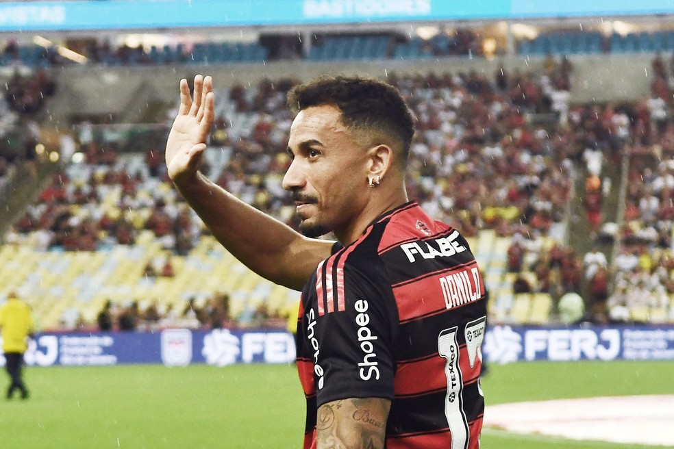 Danilo no Maracanã — Foto: Alexandre Durão