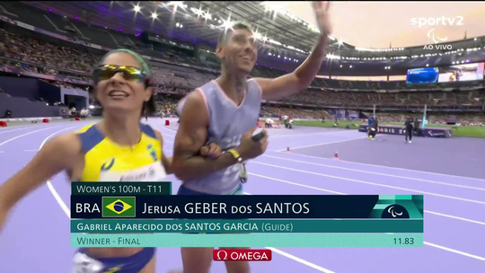 Assista à prova que rendeu o ouro ao Time da Jerusa  - Programa: Jogos Paralímpicos Paris 2024 