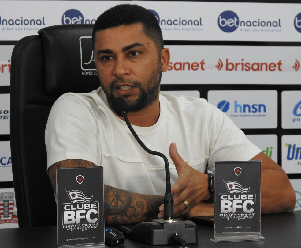 Afonso Guedes, vice-presidente de futebol do Botafogo-PB Afonso Guedes, Botafogo-PB � Foto: Allan Hebert / Botafogo-PB