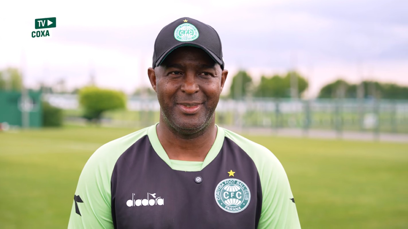 Reginaldo Nascimento destaca experiência como método para recuperar confiança do Coritiba