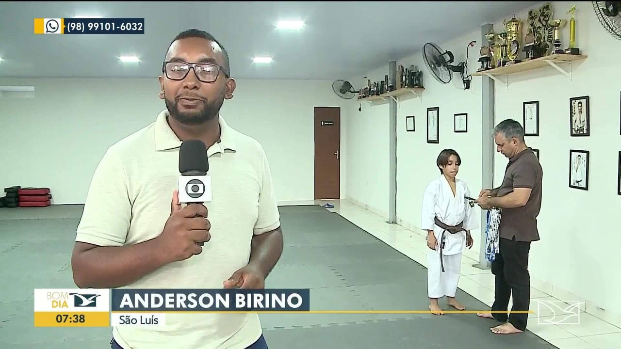 Maranhense João Guilherme conquista bicampeonato mundial de karatê aos 9 anos
