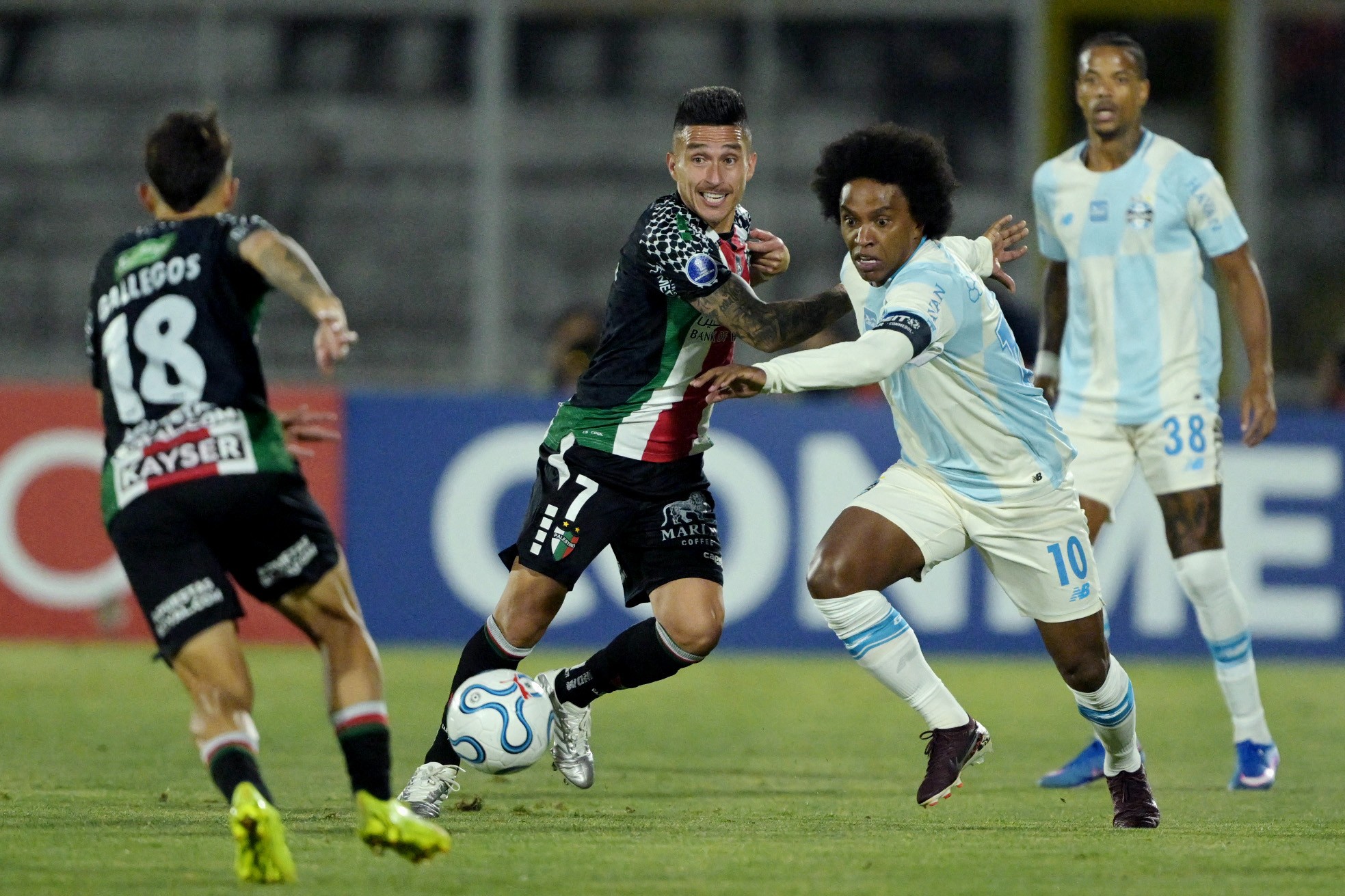Palestino 0x0 Grêmio: assista aos melhores momentos