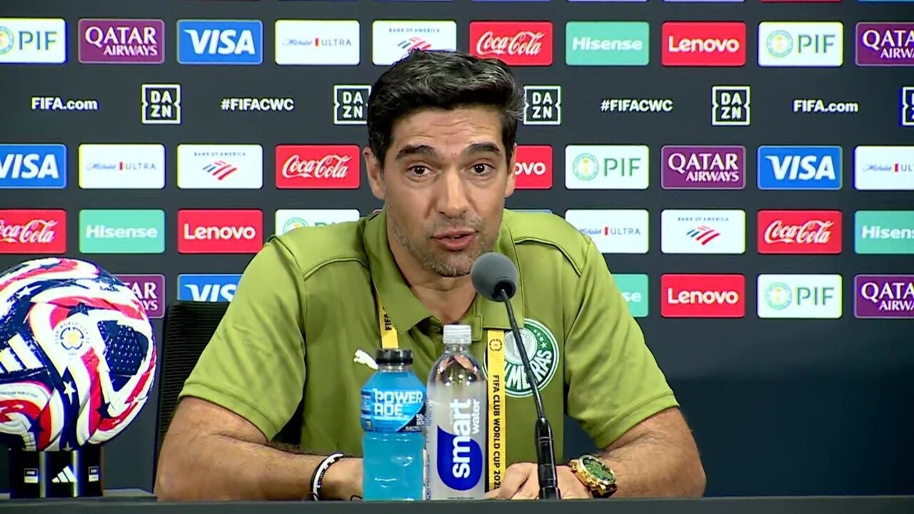 Abel Ferreira, técnico do Palmeiras, marcou Messi na Liga dos Campeões