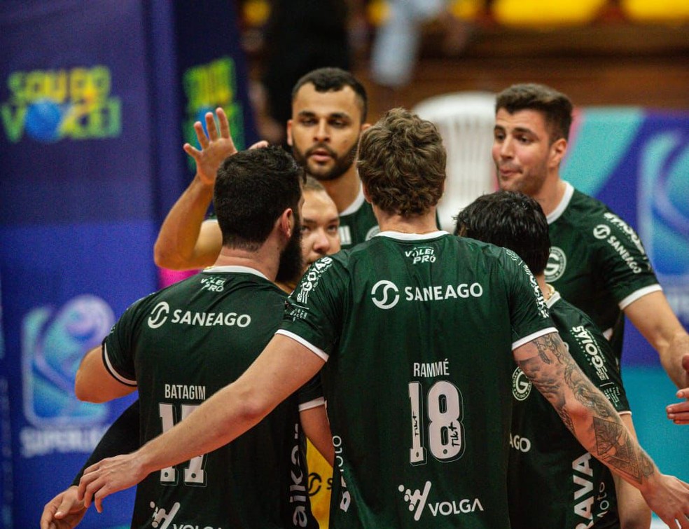 JF Vôlei, Goiás, Supelriga Masculina — Foto: xfotofotografia/JF volei