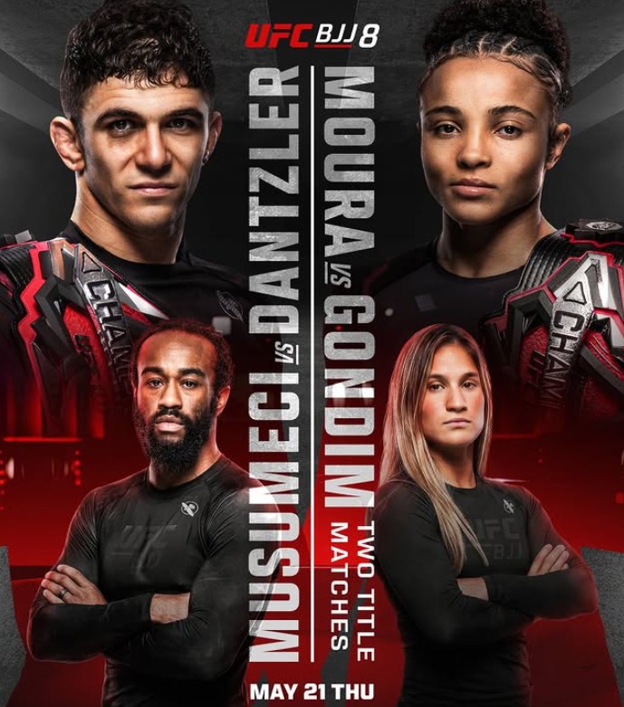 UFC BJJ 8: Sabrina Gondim ganha vaga em disputa de título com Cássia Moura