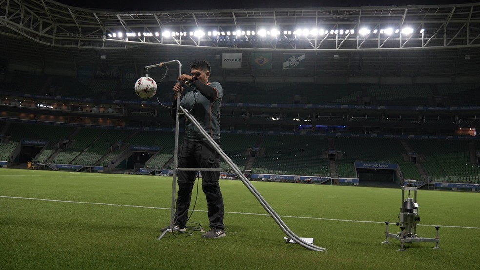 Allianz Parque se somete a inspección por un laboratorio autorizado por la FIFA &mdash; Foto: Allianz Parque / Nota de Prensa