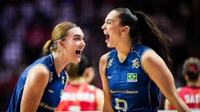 Brasil x Japão pela Liga das Nações Feminina de Vôlei