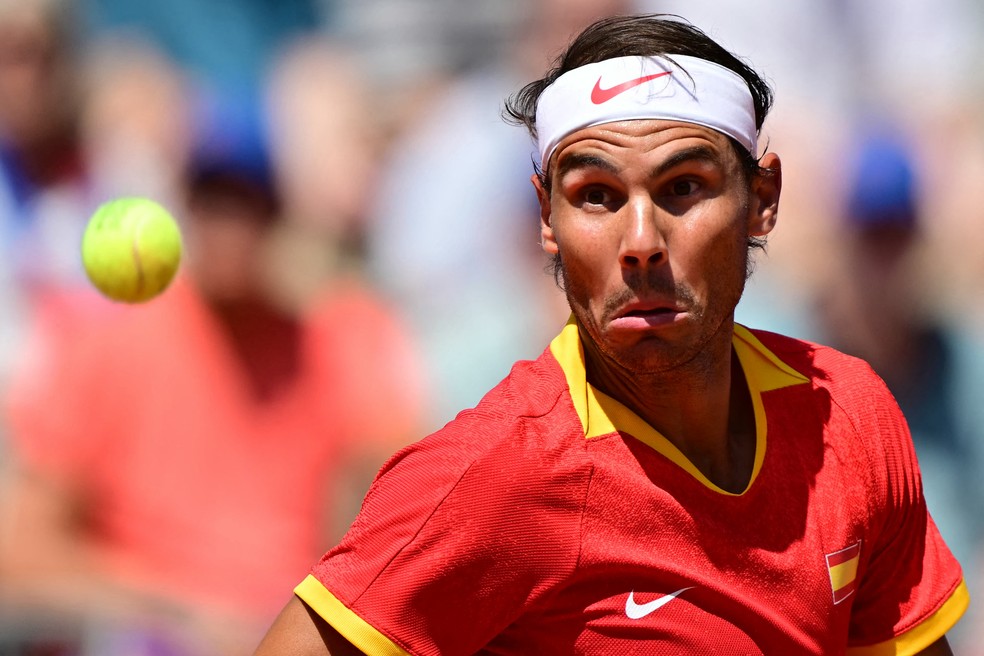 Tenista espanhol Rafael Nadal — Foto: Martin BERNETTI/AFP