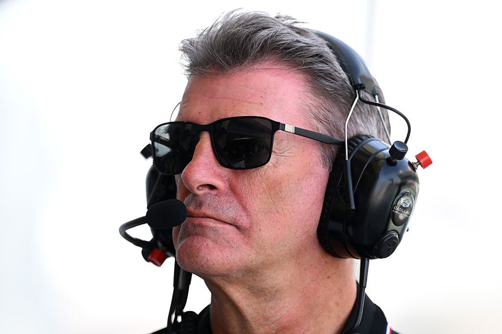 Graeme Lowdon, chefe de equipe da Cadillac na F1 em 2026 — Foto: Mark Sutton - Formula 1/Formula 1 via Getty Images