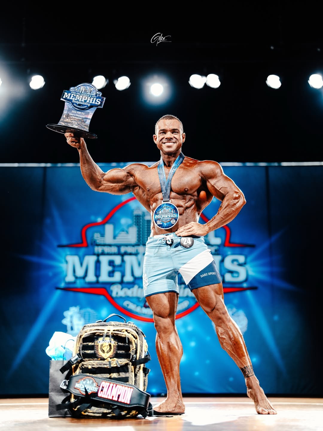 Vitor Chaves é campeão em Memphis e garante vaga no Mr. Olympia pelo 5º ano seguido
