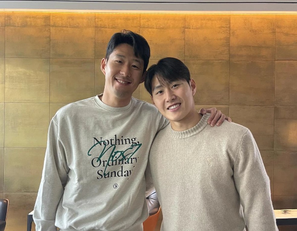 Lee Kang-in e Son Heung-min fazem as pazes