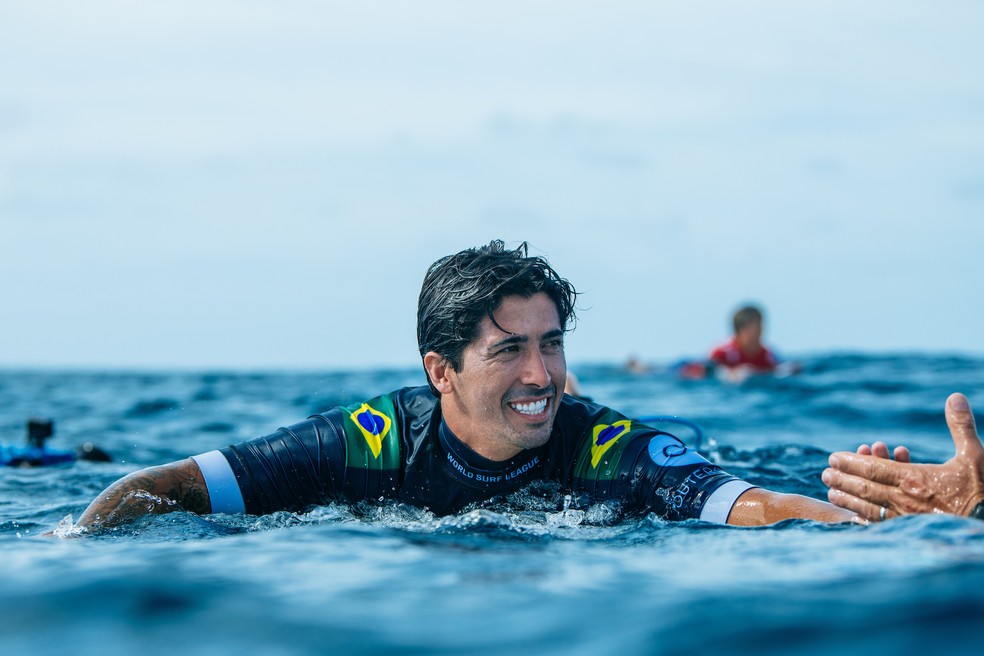 WSL: Miguel Pupo supera franc&ecirc;s e &eacute; campe&atilde;o em Teahupoo | surfe | ge