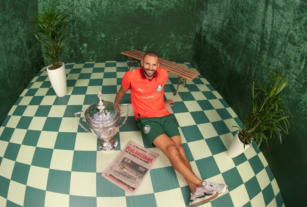 Palmeiras lança camisa especial para a Copa do Mundo de Clubes — Foto: Reprodução