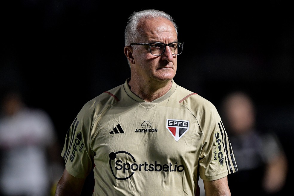 Dorival Júnior em Vasco x São Paulo — Foto: Thiago Ribeiro/AGIF