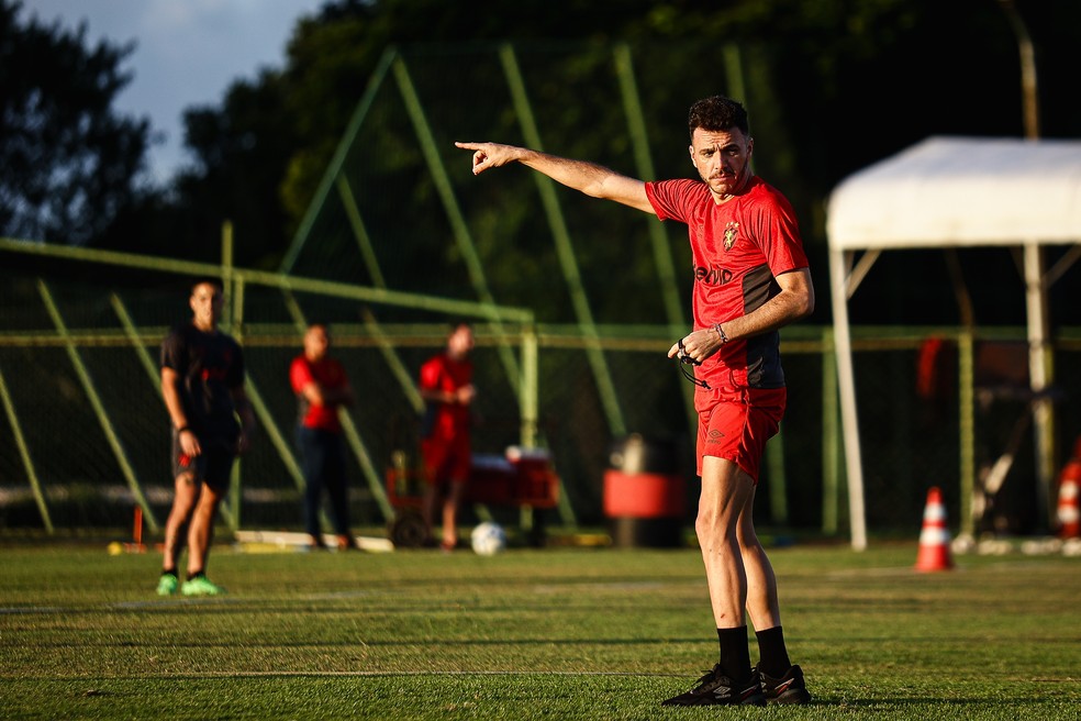 Mariano Soso, técnico do Sport — Foto: Paulo Paiva / Sport Recife