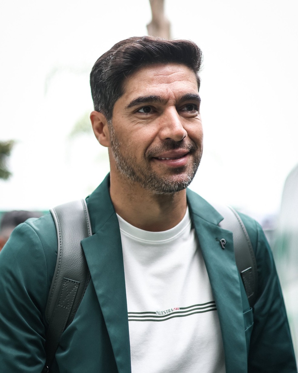 Abel viaja com o Palmeiras para os Estados Unidos — Foto: Divulgação