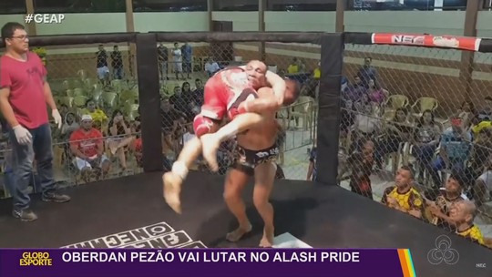 MMA: Oberdan 'Pezão' vai representar o Brasil no Alash Pride  - Programa: Globo Esporte AP 