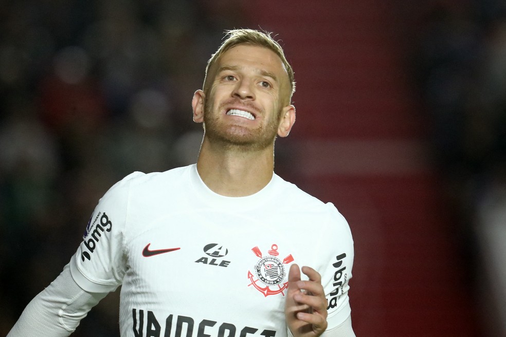 Pedro Henrique, jogador do Corinthians — Foto: AFP