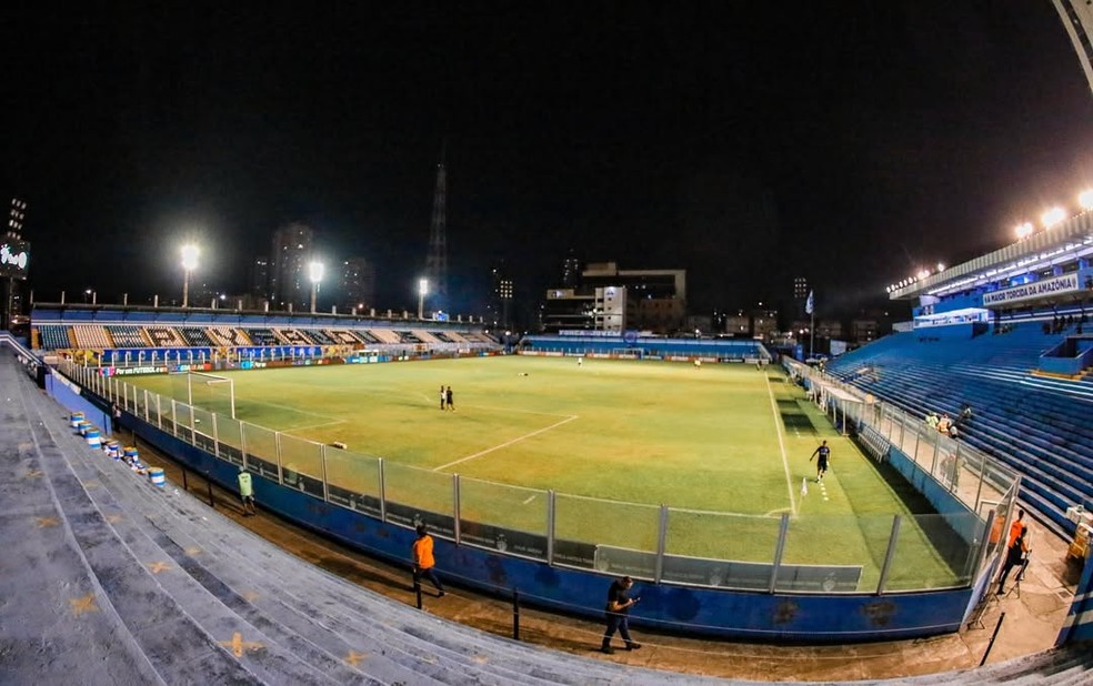 Estádio da Curuzu, casa do Paysandu, em Belém — Foto: Fernando Torres