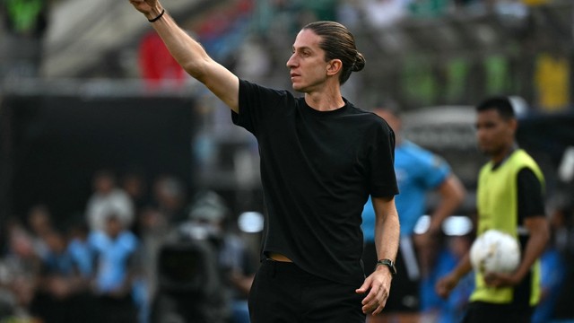 Filipe Luís na final da Libertadores Flamengo x Palmeiras