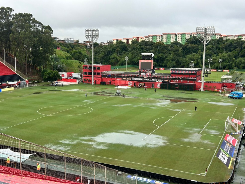 Barradão antes de Vitória x Cruzeiro — Foto: Gabrielle Gomes