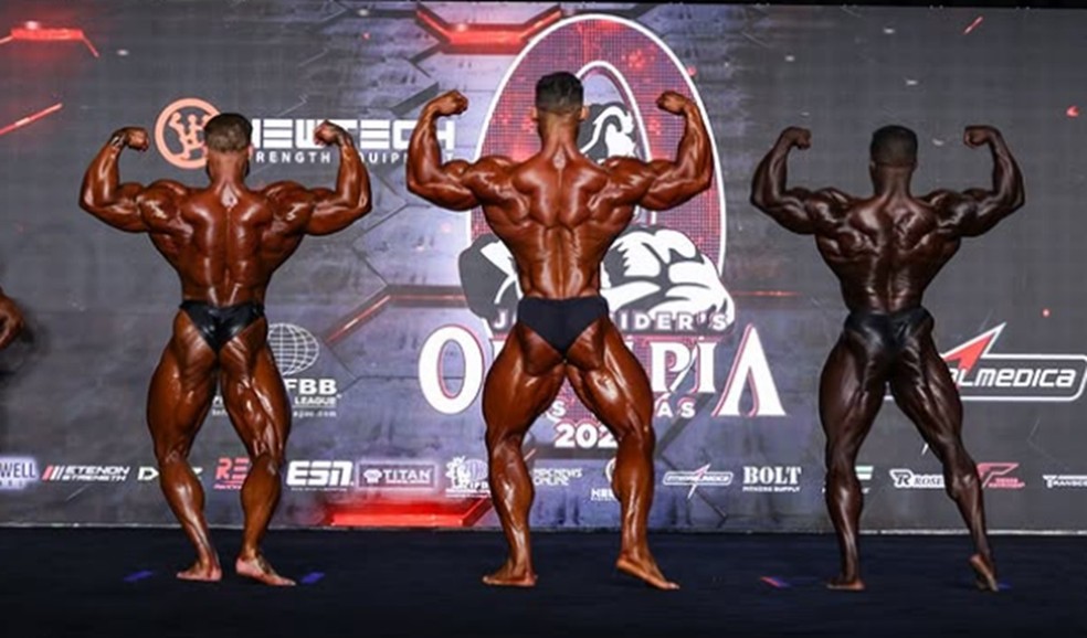 Ramon Dino no Mr. Olympia — Foto: Reprodução/Instagram