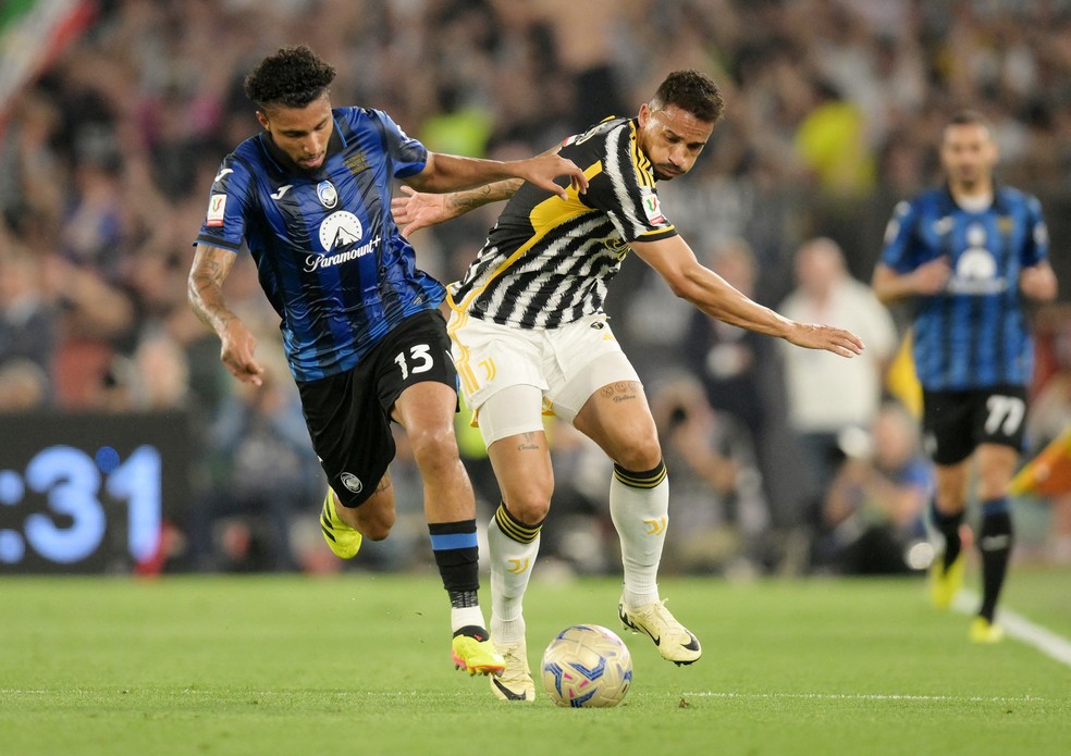 Danilo em ação pela Juventus