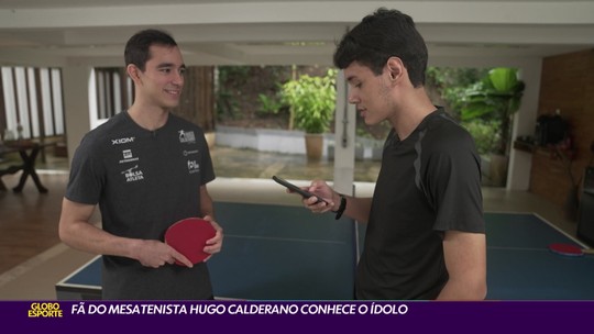 Hugo Calderano bate britânico e é campeão do WTT de Mascate - Programa: Globo Esporte RJ 