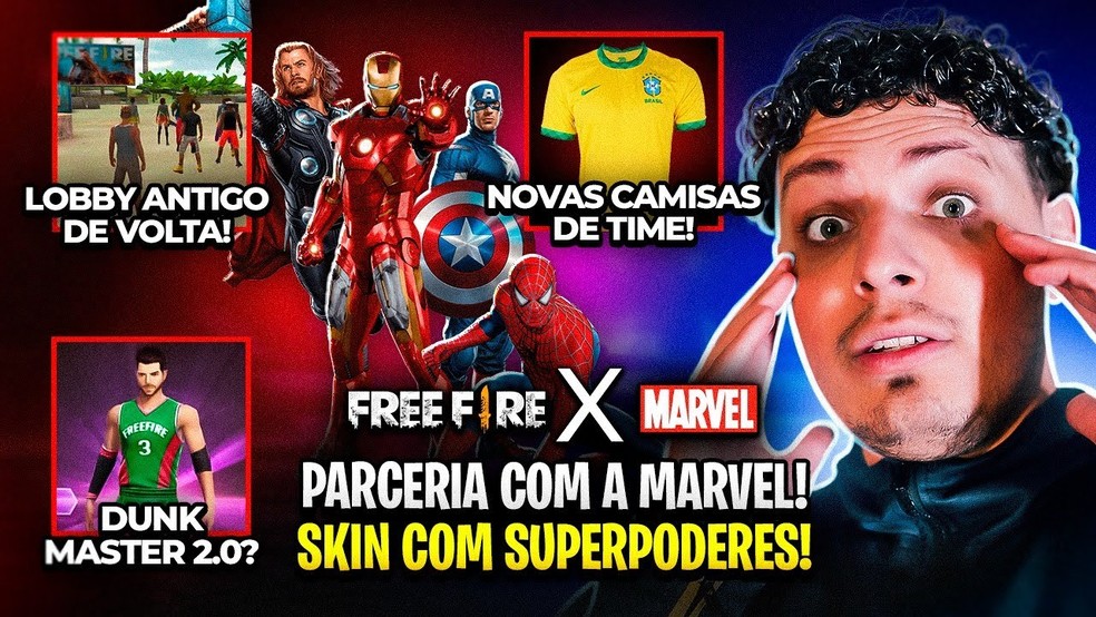 Free Fire: Chamar amigos de volta garante itens de Venom e