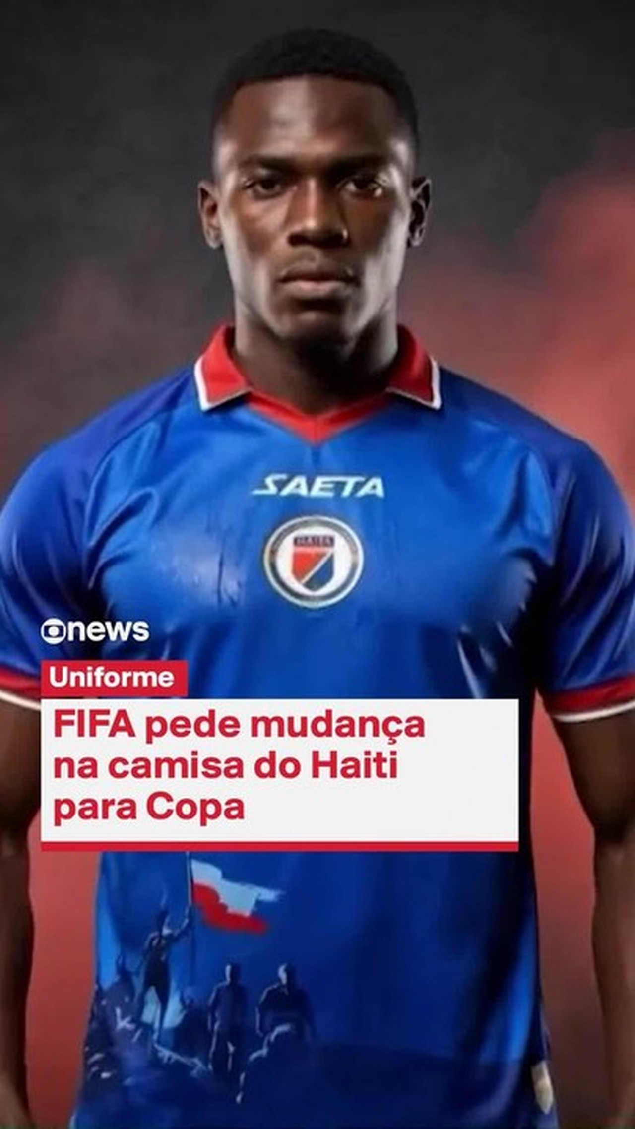 Haitiano adotado na França estreia hoje na Copa do Mundo com história de superação