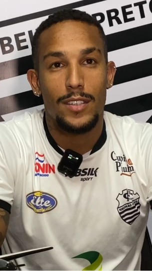 Me sinto em casa”, diz Macena em volta ao Comercial | comercial-sp | ge