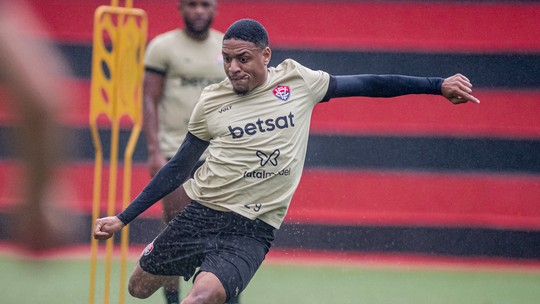 Com edema muscular, Lawan fica foracartolabettreino do Vitória - Foto: (Victor Ferreira / EC Vitória)