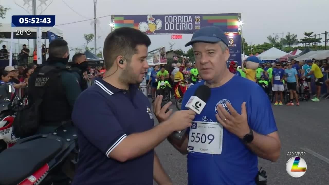 Roberto Kovalick fala sobre participar da Corrida do Círio