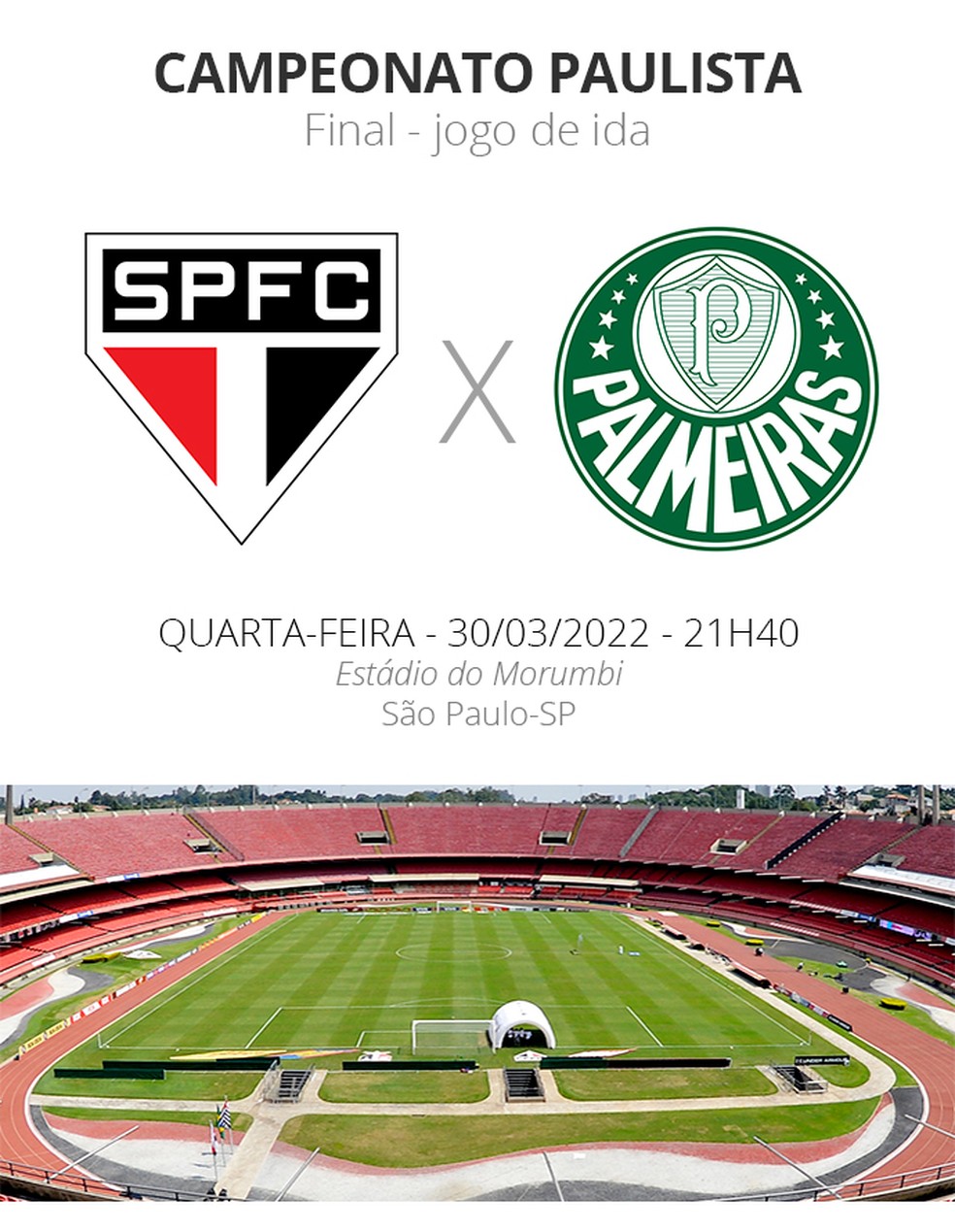 São Paulo x Palmeiras : veja onde assistir, escalações, desfalques