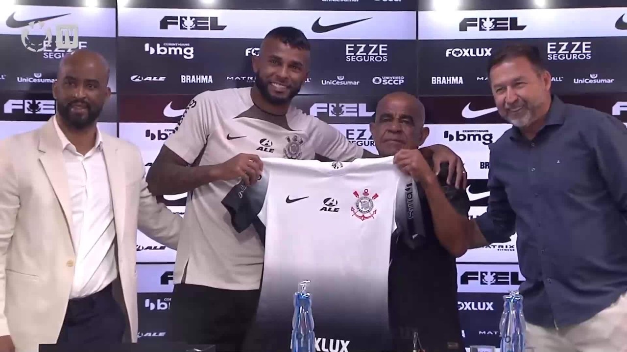 Coletivaslotspartyapresentação do volante Alex Santana no Corinthians