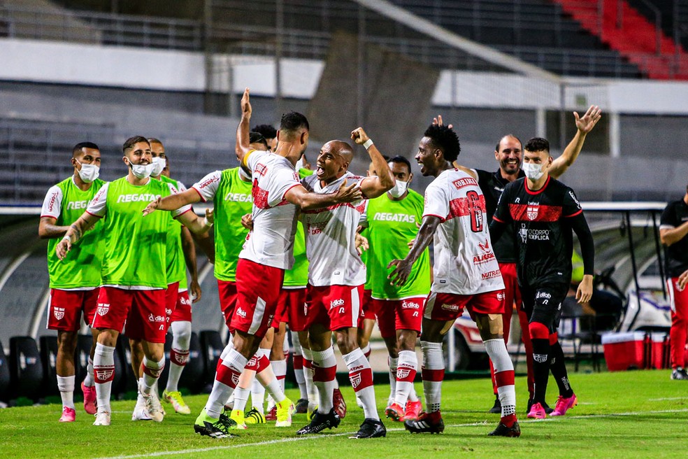 CRB fez melhor campanha na Série B de pontos corridos em 2021 — Foto: Aílton Cruz/Gazeta de Alagoas
