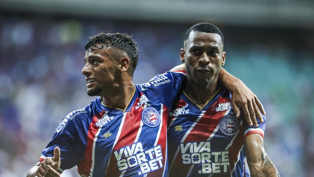 Lucho e Jean Lucas em Bahia x América-RN