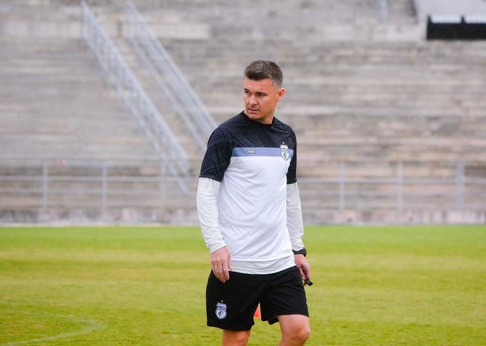 William De Mattia segue no comando do Treze em 2024 — Foto: Daniel Vieira/Treze