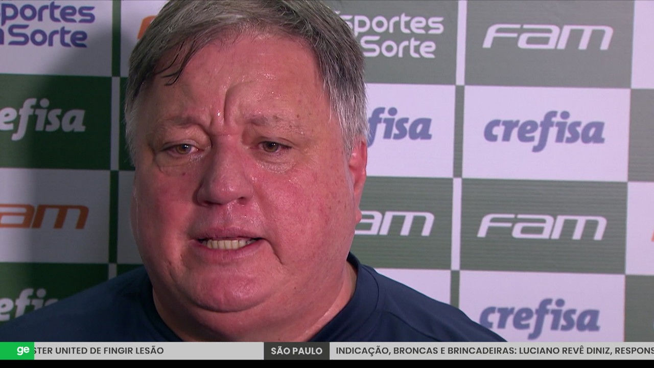 Enquanto Cuca apoia paralisação do campeonato, dirigente do Palmeiras segue contra: 'Encontrar caminhos'