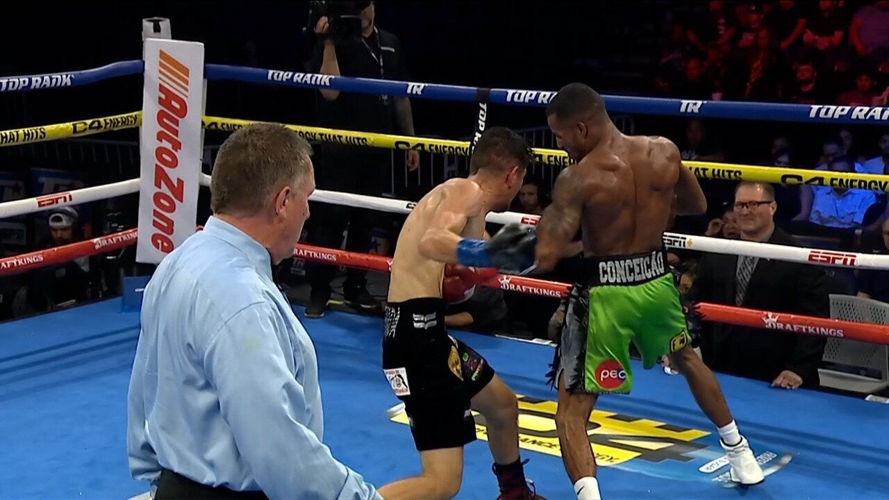 Boxe: Robson Conceição nocauteia mexicano no sétimo round | Ge