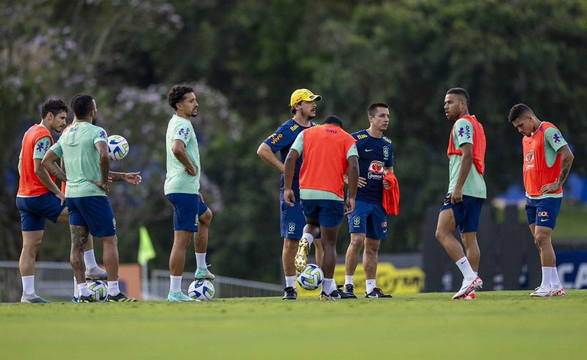 National team lineup: Deniz prepares two changes and leaves Joelinton and Endrik as options |  Brazilian team