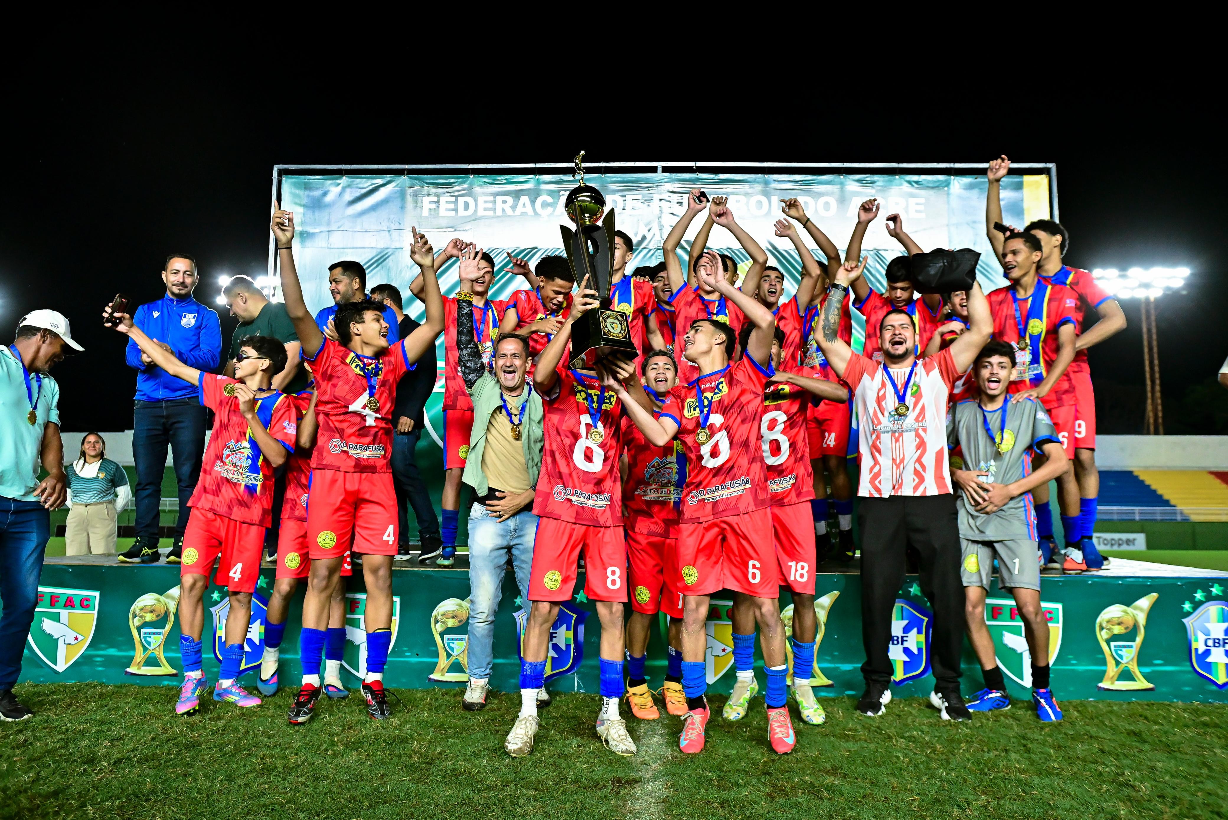 Nos pênaltis, Plácido de Castro é campeão da Copa Acre de Seleções Municipais Sub-17