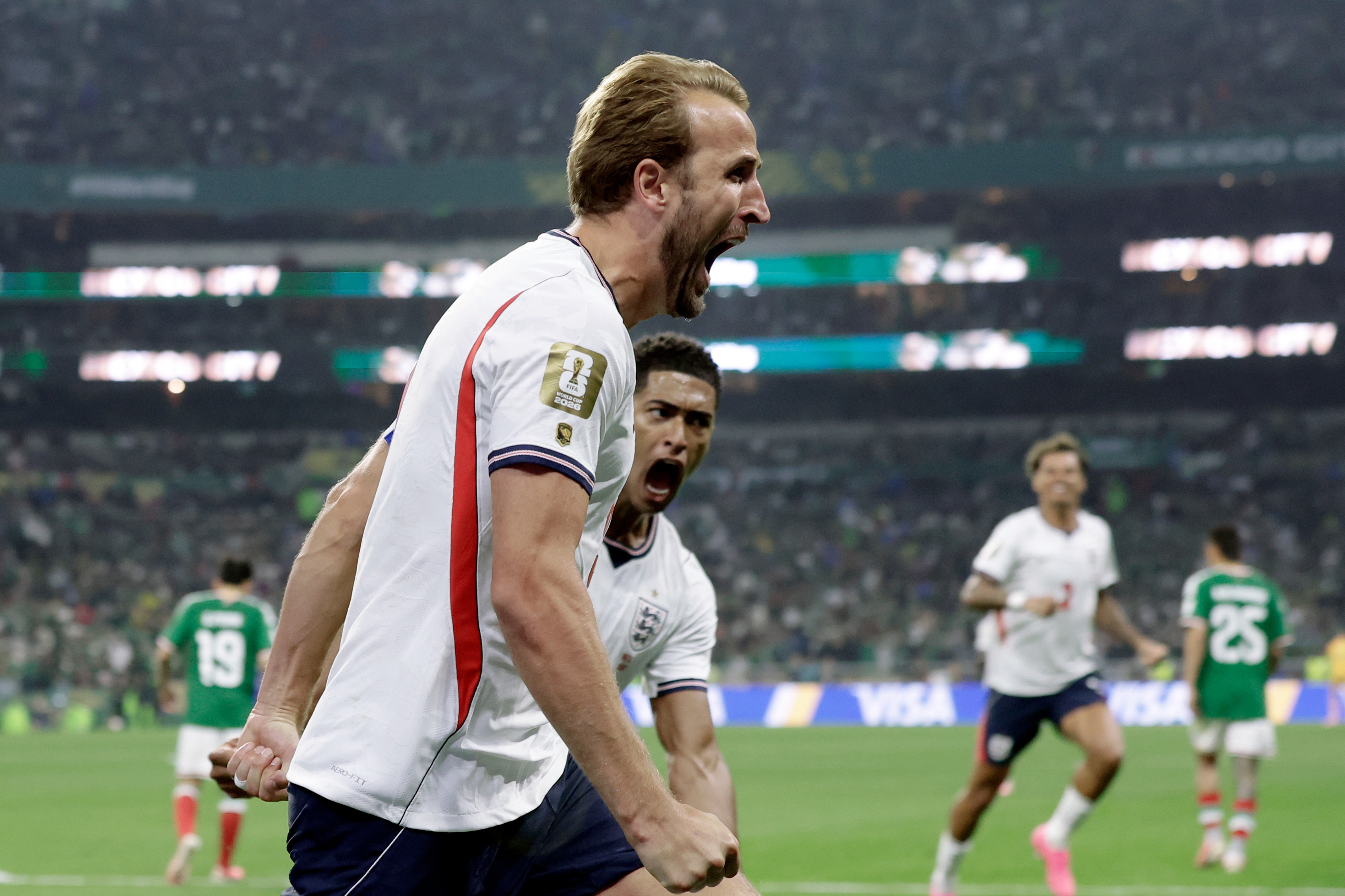 Inglaterra volta a corresponder ao enfrentar um grande desafio