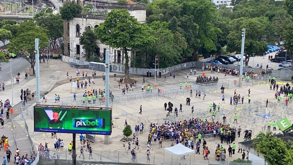 Boca Juniors x Fluminense — Foto: Bruno Murito