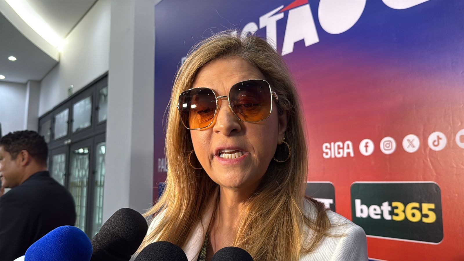 Leila, do Palmeiras, responde a críticas do São Paulo: 